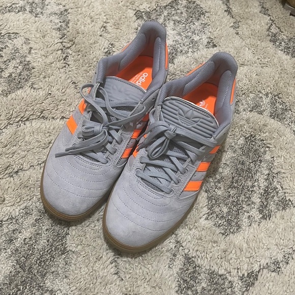 🔥Adidas Busenitz Skateboard Pro Halo Silver Gum Sneakers limited EDiTON sz14 - Picture 4 of 17